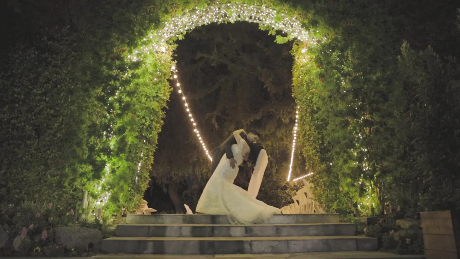 Wedding film still — Stacie & Romeo Highlight
